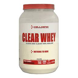 Whey Protein 100% Isolate Clear 907g - Baunilha - Cellgenix