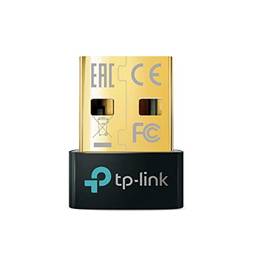 TP-Link Adaptador USB Bluetooth para PC, receptor Dongle Bluetooth 5.0/5.3, Plug and Play, design nano, EDR e BLE, suporta Windows 11/10/8.1/7 para desktop, laptop, PS5/PS4/Xbox (UB500)
