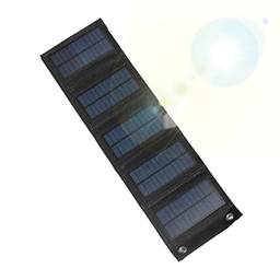 Dabey 4.5 W 5V Carregador solar dobrável com porta USB Painel solar portátil à prova d'água Carregador de telefone com energia solar compacto para tablets e laptops.