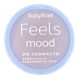 Pó Compacto Feels Mood Me100 Ruby Rose, Ruby Rose