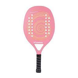 Raquete De Beach Tennis Fibra Carbon Fibra Vidro Fastdry Sports Towel como Presente (Rosa 2)