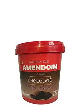 Pasta de amendoim com Chocolate Meio Amargo 450g - Mandubim