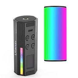 Dabey Luz led RGB,i-Light Mini Tubo Magnético RGB Luz LED de Vídeo 2500K-9000K Dimmable 20 Efeitos de Iluminação CRI95 + Bateria Embutida com Tela LCD para Vlog Live Streaming Video Recording Product