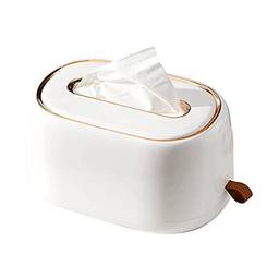Suporte de caixa de lenços com mola de mesa tampa de caixa de lenços de parede dispensador de papel toalha dispensador de extração de papel para carro casa banheiro quarto escritório