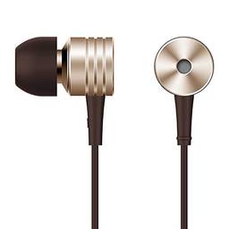 1 MORE fones de ouvido intra-auriculares de pistão 103-ERG com cabo livre de emaranhamento, microfone e controle remoto integrado, ouro rosa, 7.2cm x 7.2cm x 3.3cm