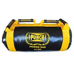 Power Bag - 5,0 Kg Punch Unissex 5 Kg Preto Com Amarelo