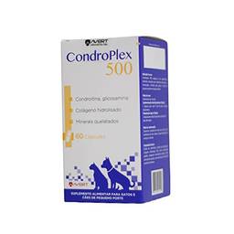 Condroplex 500 - Suplemento Para CãEs E Gatos - Avert - 60 CáPsulas - 60 CáPsulas
