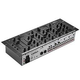 LOUJIN Professional 5-Channel DJ Rack Mount Stereo Mixer Mixing Console