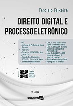 Direito Digital e Processo Eletrônico - 7ª edição 2023