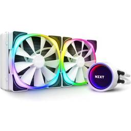 Nzxt Water Cooler Kraken X63, Branco, 280mm, fans RGB - RL-KRX63-RW