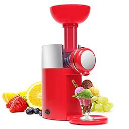Máquina de Sorvete Multifuncional Doméstica Automática 160W 1000ml Grande Capacidade Mini DIY Máquina de Sobremesa de Frutas Slush