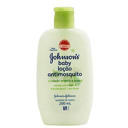 Loção Anti Mosquito, Johnson's Baby, Verde Claro, 200 ml