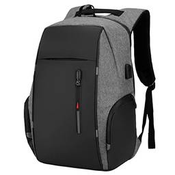 Cigooxm Mochila para laptop feminino masculino bolsa de ombro para viagem de viagem de faculdade cabe em laptop de até 15,6 polegadas