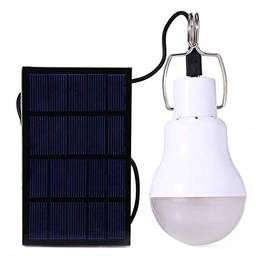 Lâmpada LED movida a energia solar Eastdall Lâmpada solar LED alimentada por energia solar Lâmpada solar externa portátil recarregável para acampamento, pesca, emergência noturna