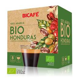 Cápsula de café Bio Honduras 100% arábica para máquinas Dolce Gusto* (Intensidade 08)