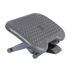 mewmewcat Apoio para os pés sob a mesa Descanso para os pés ergonômico ajustável em 3 posições de altura textura de massagem Ajuste do ângulo de inclinação da superfície para uso doméstico no