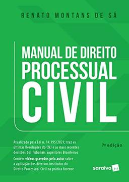 Manual de direito processual civil - 7ª edição 2022