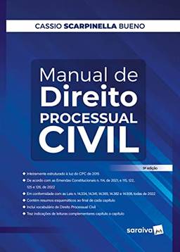Manual de Direito Processual Civil - 9ª edição 2023
