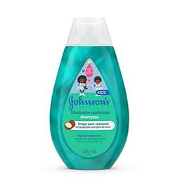Shampoo Infantil Para Cabelos Crespos JOHNSON'S Blackinho Poderoso, 400ml
