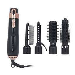 Cigooxm 4 em 1 secador de cabelo modelador e volumizador modelador de cabelo alisador de cabelo secador de escova escova rotativa secador de cabelo pente