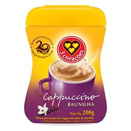Cappuccino 3 Corações Baunilha 200G