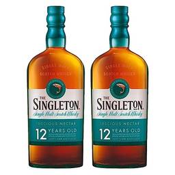Kit 02 Whisky Singleton Of Dufftown 12 Anos 750ml