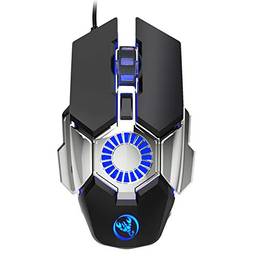 J700 Macro Programmable Gaming Mouse Mouse Colorful Light Breathing Game com DPI ajustável para PC Notebook Laptop
