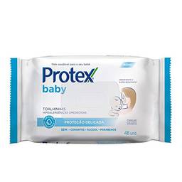 Protex BABY Lenços Umedecidos para Bebês Embalagem com 48 lenços