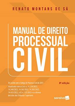 Manual de Direito Processual Civil - 8ª edição 2023
