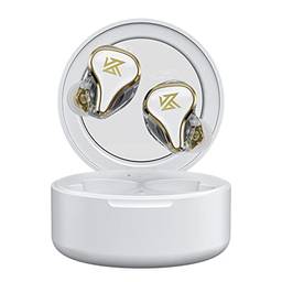Fone de ouvido estéreo sem fio verdadeiro KZ SK10 1BA + 1DD híbrido BT fone de ouvido som estéreo Fones de ouvido confortáveis para chamadas de jogos de música compatíveis com iOS Android POPQ