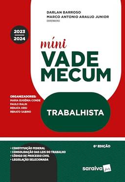 Mini Vade Mecum Trabalhista - Meu Curso - 6ª edição 2024