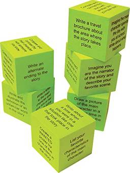Teacher Created Resources Espuma 20635: Reconte uma história Cubes