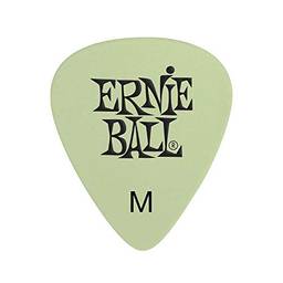 Ernie Ball Palhetas de guitarra Super Glow médio, bolsa com 12
