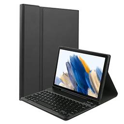 Estojo protetor portátil removível para tablet com slot para caneta teclado BT compatível com Samsung Tab S6 Lite 2022/P613/P619 Preto