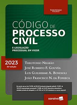 Código de Processo Civil e Legislação Processual em Vigor - 54ª edição 2023