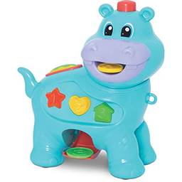 Brinquedo Educativo Amiguinho Comilao Hipopotamo Merco Toys Multicor