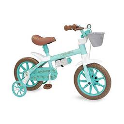Bicicleta Infantil Aro 12 Antonella Baby Aqua, Nathor