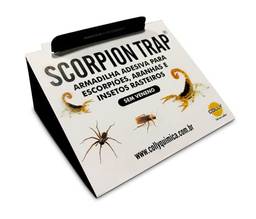 Armadilha Adesiva Escorpião C/ 10 Scorpion Trap Colly