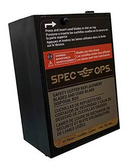 Spec Ops Ferramentas de substituição de lâmina de faca de segurança, pacote com 81