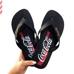Coca-Cola Shoes Spencer, Chinelo Masculino, Preto (Black), 43/44