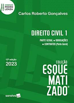 Direito Civil Esquematizado - Vol. 1 - 13ª edição 2023: Volume 1
