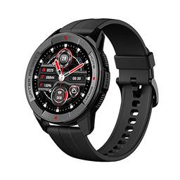 X1 Smartwatch Fitness Tracker com tela AMO-LED de 1,3 polegadas/5ATM à prova d'água/frequência cardíaca, oxigênio no sangue, monitoramento da saúde, pulseira inteligente, versão global