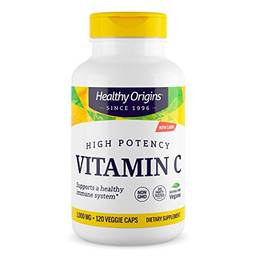 Vitamina C C-1000 1000mg 1g (120 TABS) Healthy Origins