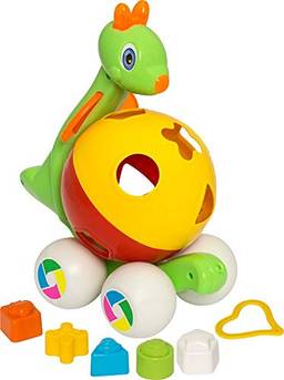 Brinquedo Educativo Canguru Didático com Blocos Merco Toys
