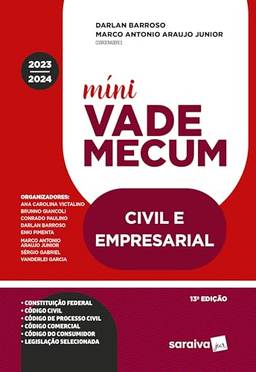 Mini Vade Mecum - Civil e Empresarial - Meu Curso - 13ª edição 2024