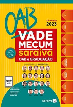 Vade Mecum Saraiva OAB e Graduação - 24ª edição 2023