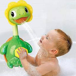 GKPLY Tartaruga Brinquedos de Banho de Banheira de Banho Brinquedos de Fonte para Chuveiro de Mão Infantil Banheira Flutuante Chuveiro Piscina Brinquedo de Banheiro para Bebês Crianças Infantis