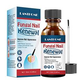 Solução de reparo de unhas,LANTHOME 10ml Fangal Nail Renewal Nail Solution Enhanced Care Gentle Care