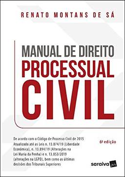 Manual De Direito Processual Civil - 6ª Edição 2021