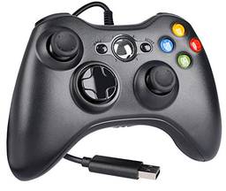 Controlador para Xbox 360, WeiCheng gamepads USB jogo joysticks com fio controlador de jogos para PC laptop/Windows 7 8 10/Xbox 360/Xbox 360 Slim